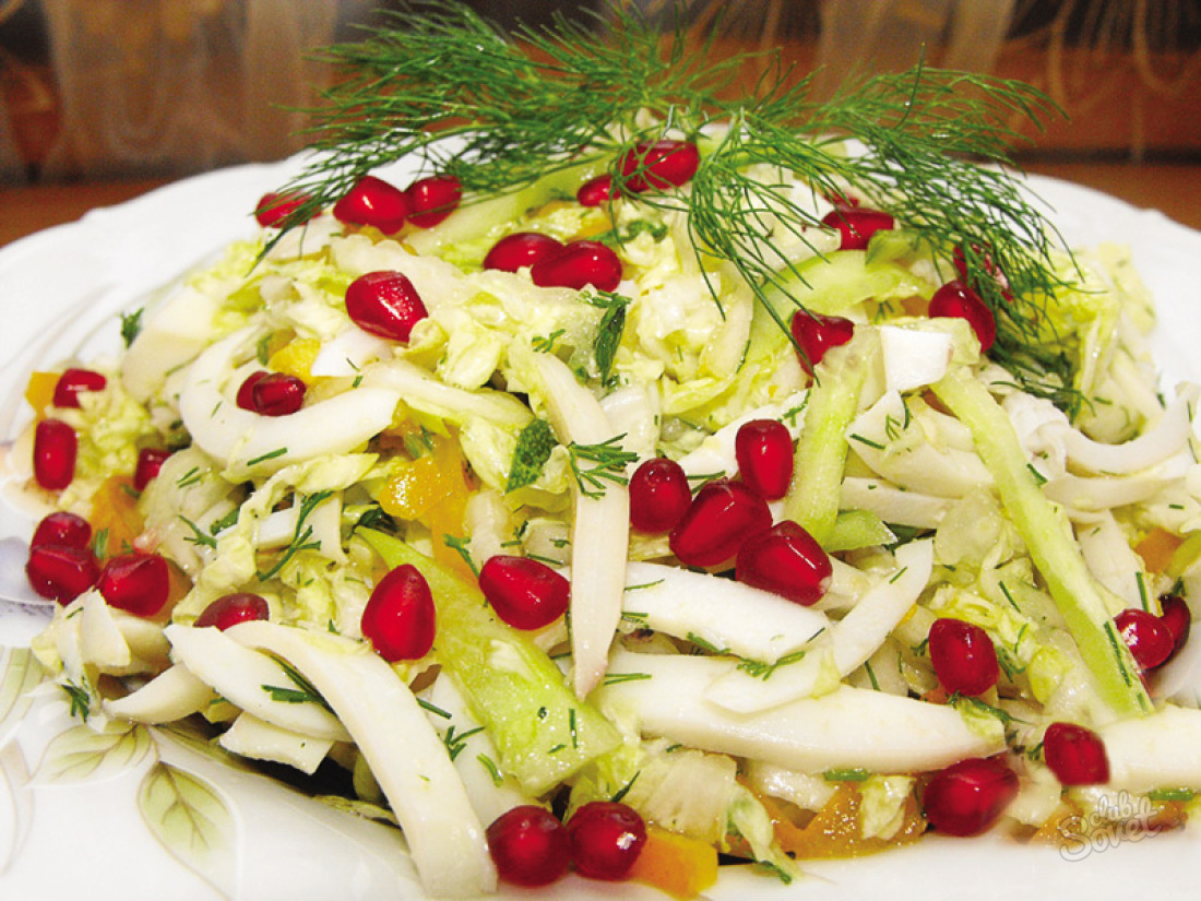 Peking Cabbage Salad - Recepty