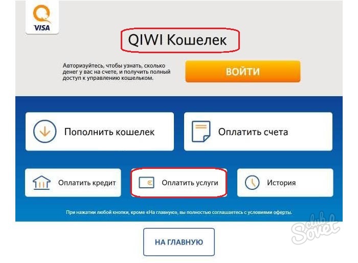 Открыть qiwi кошелек через интернет