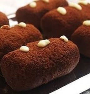 Stock Foto Comment faire cuire des pommes de terre cupcake
