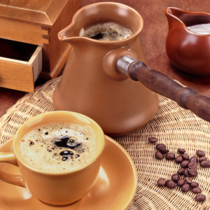 سهام عکس چگونه به طبخ قهوه در ترکیه
