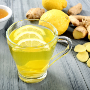 Ginger con limone e miele - ricetta sanitaria