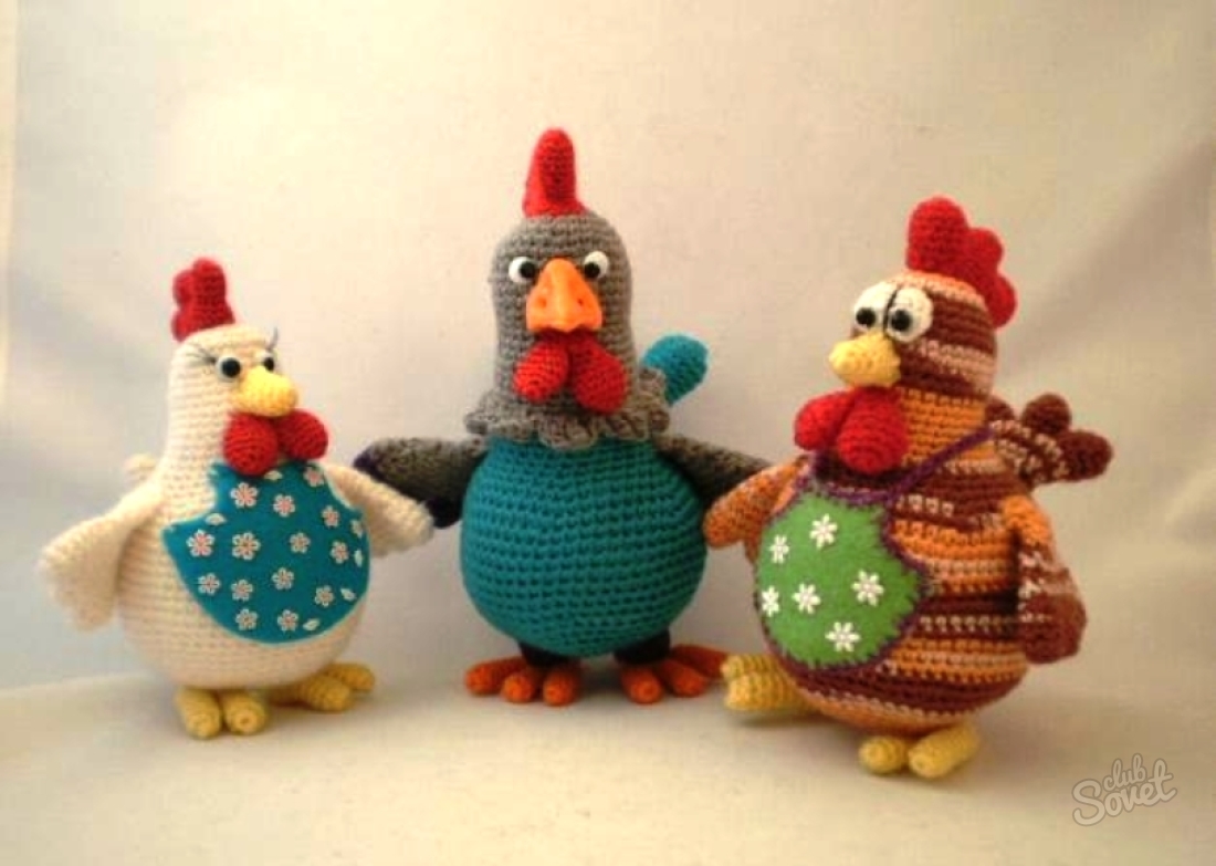 How to tie a rooster crochet