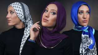 Hogyan kell kötni egy hijab szépen