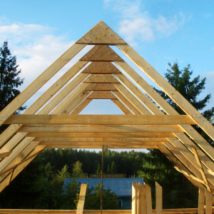 Photo how to make a rafter system