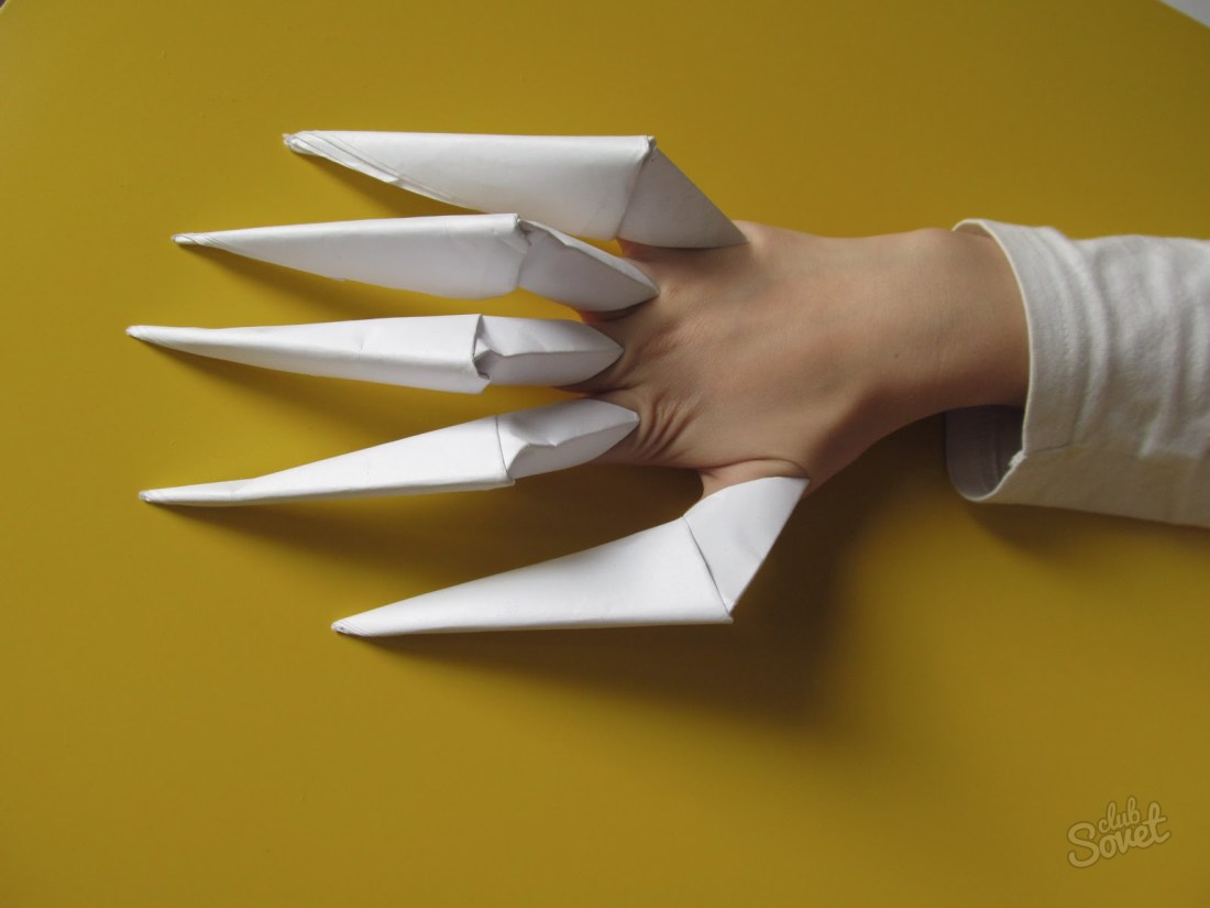 Ako si vyrobiť nechty z papiera