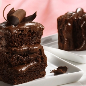 Фото шоколадный Брауни - классический рецепт