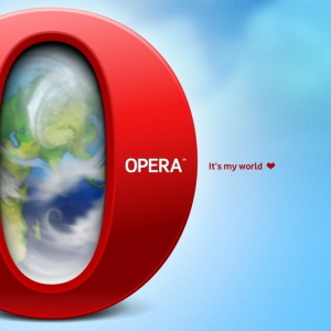 Fotografia, kde sú záložky uložené v Opera