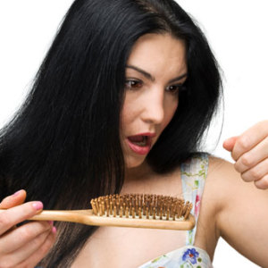 Stock Foto Comment faire face à la perte de cheveux