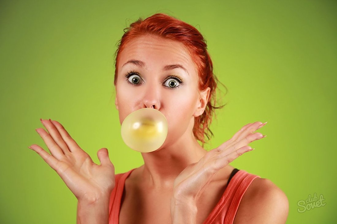 Jak nafouknout bubliny od žvýkání