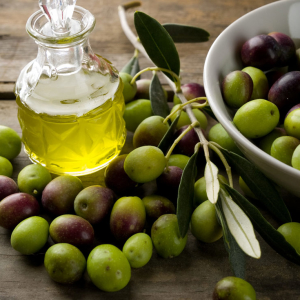 Bourse d'huile d'olive pour la perte de poids