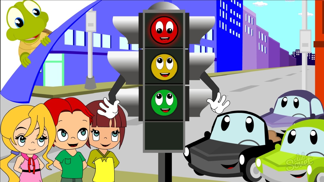 How to make a traffic light for kindergarten?