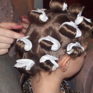 Photo How to make curlers at home?