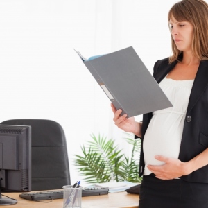 Stock Foto Documents for maternity
