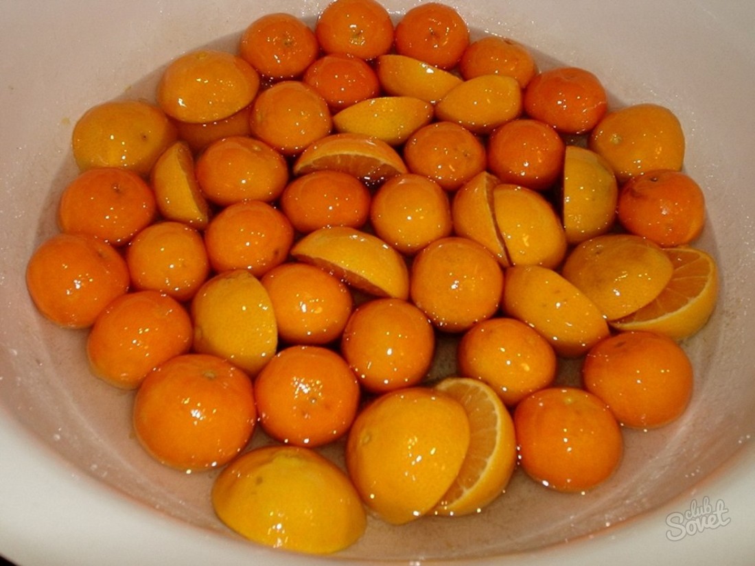 Mandarins gelen Jam