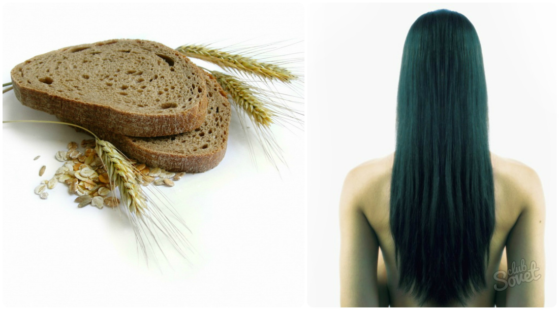 Chleb żytni na włosy