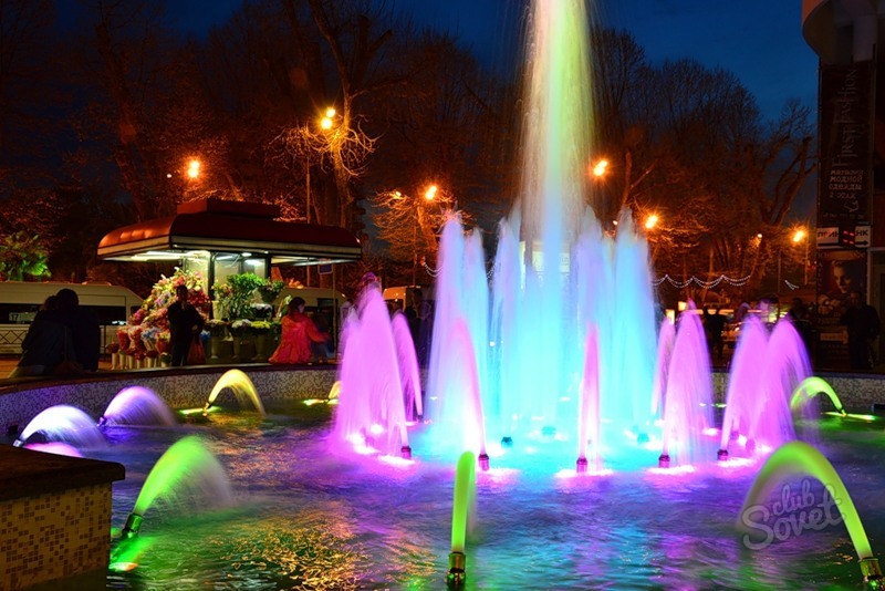 Sochi fontána