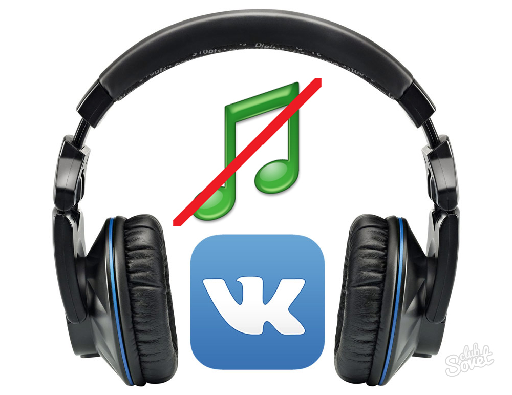Vkontakte barcha audio yozuvlarini darhol o'chirish uchun