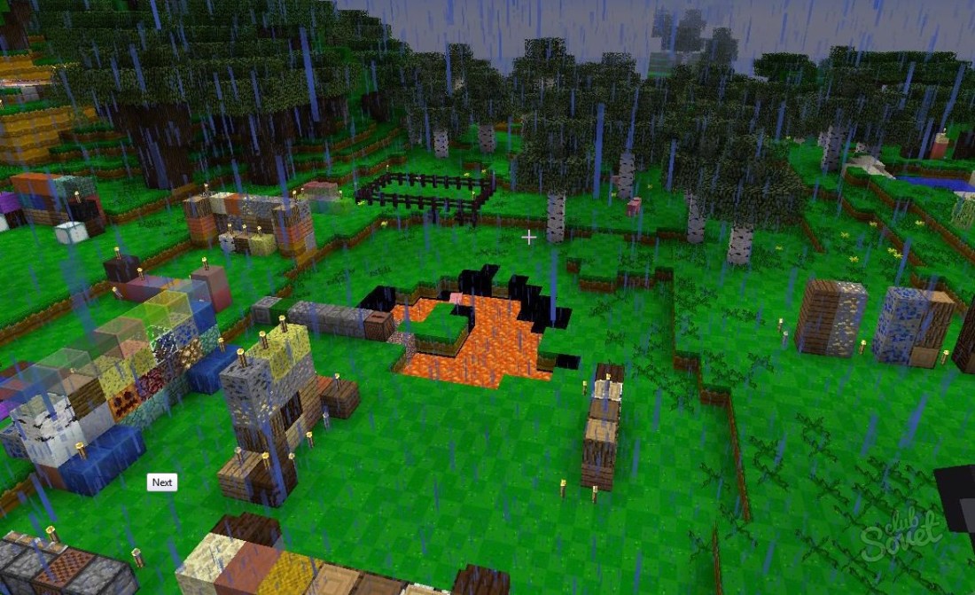 Cum de a găsi un sat în Minecraft