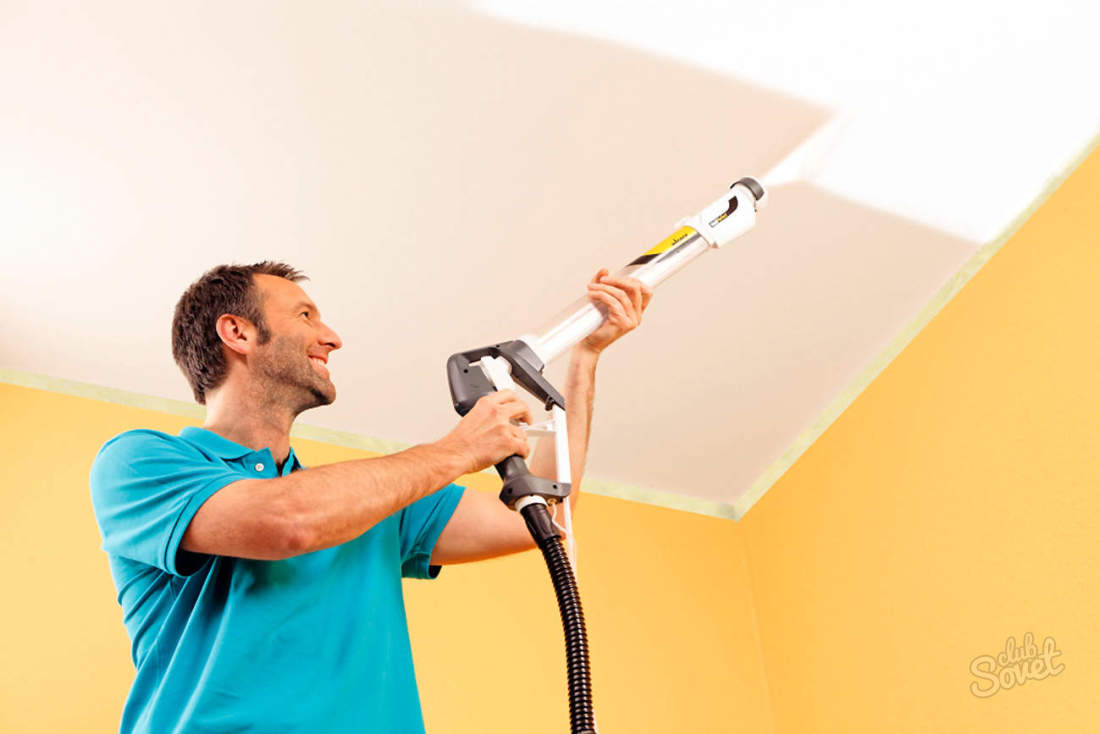 How to paint the ceiling without divorce