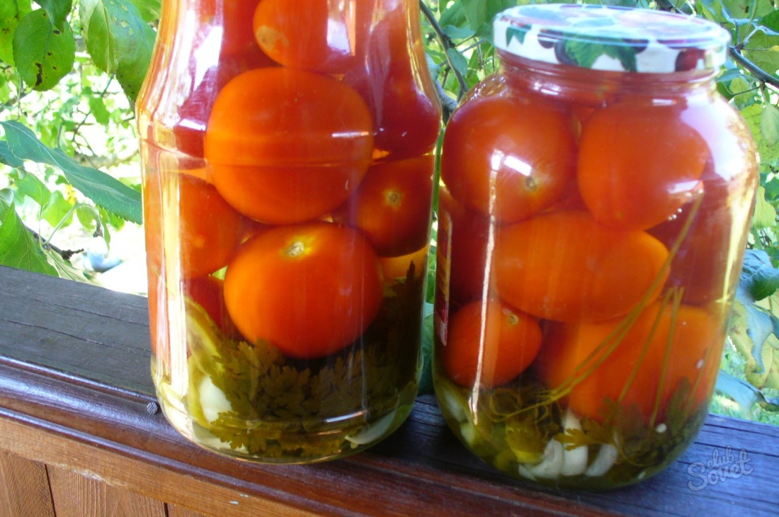 Tomatoes with carrot tops for the winter - recipes