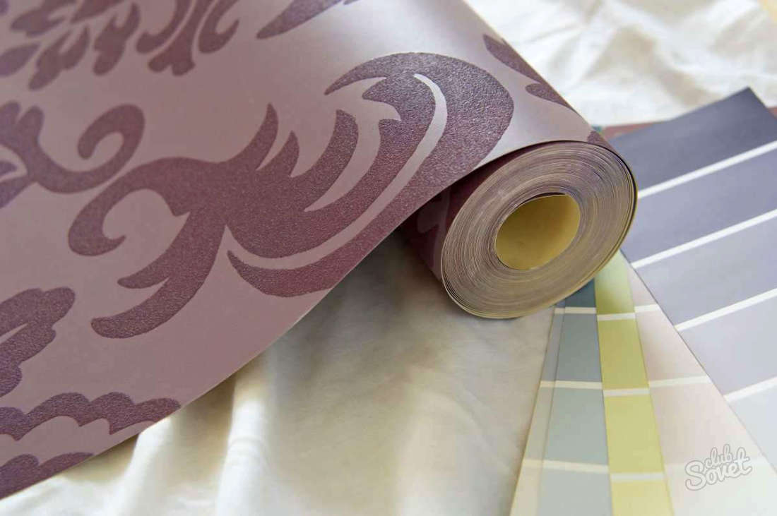 How to glue vinyl wallpaper on paper basis