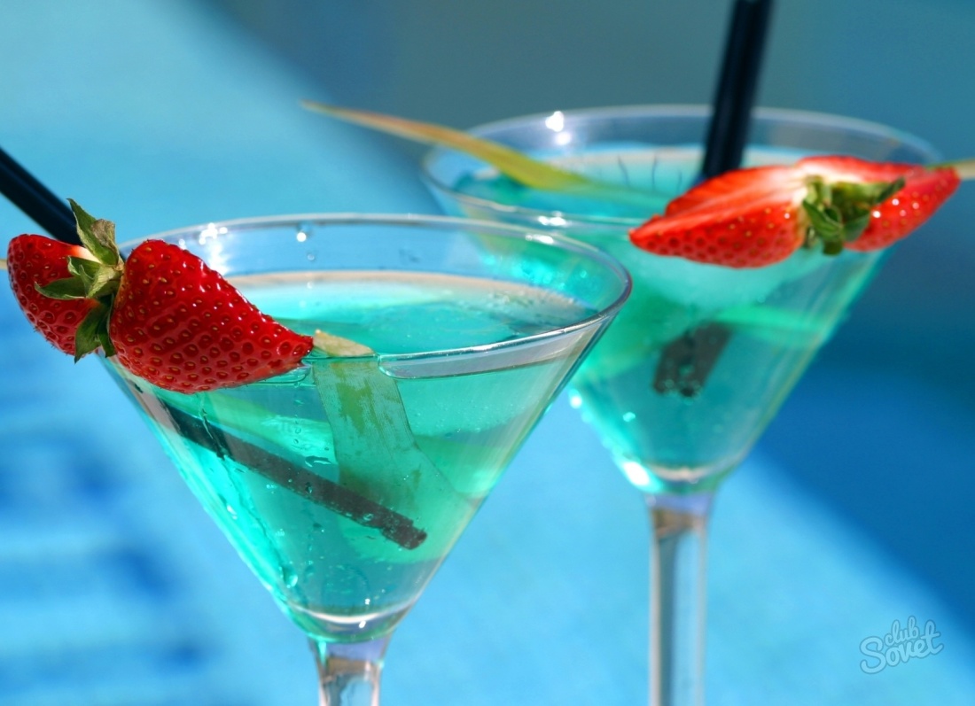 Cocktail de lagon bleu