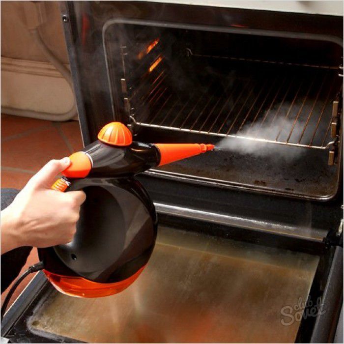 How to clean the oven gas stove