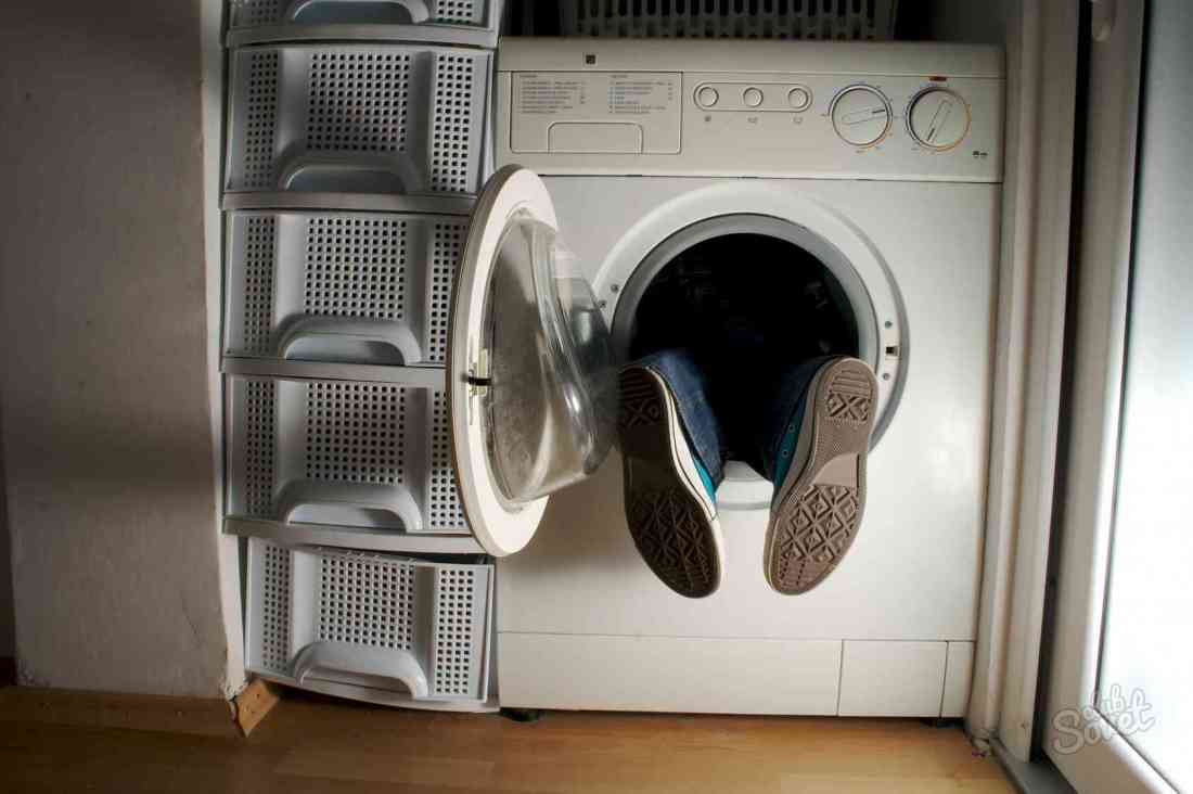 Hur man tar in en tvättmaskin