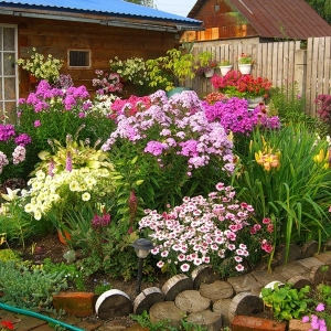Foto kako narediti flowerbed