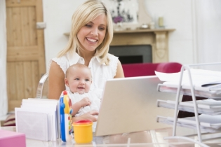 Ako zarobiť peniaze na materskej dovolenke