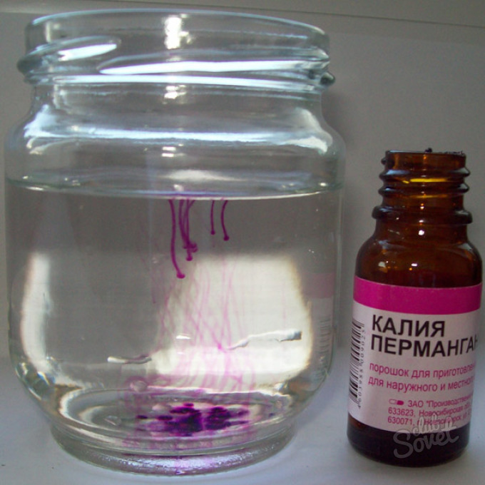 Как разводить марганцовку