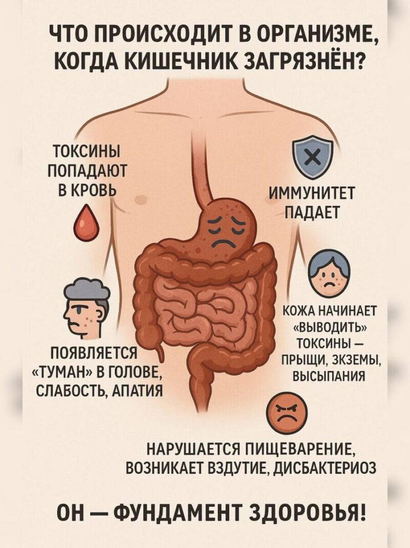 очистка организма от токсинов