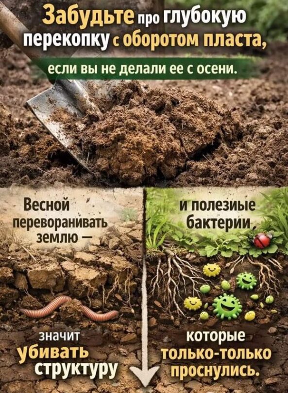 перекопка земельного участка
